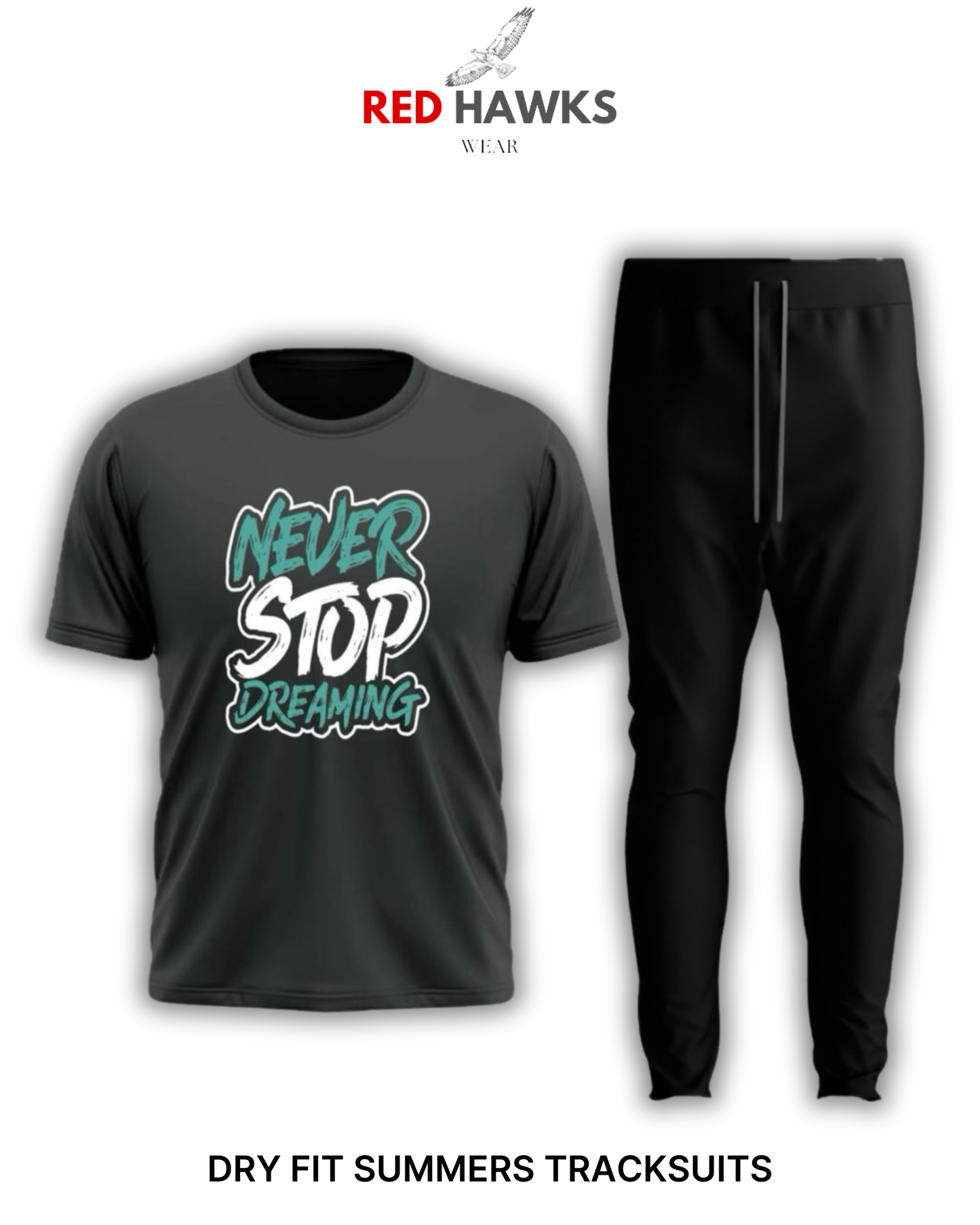 Never Stop Learninig - Tracksuit - Dri-Fit