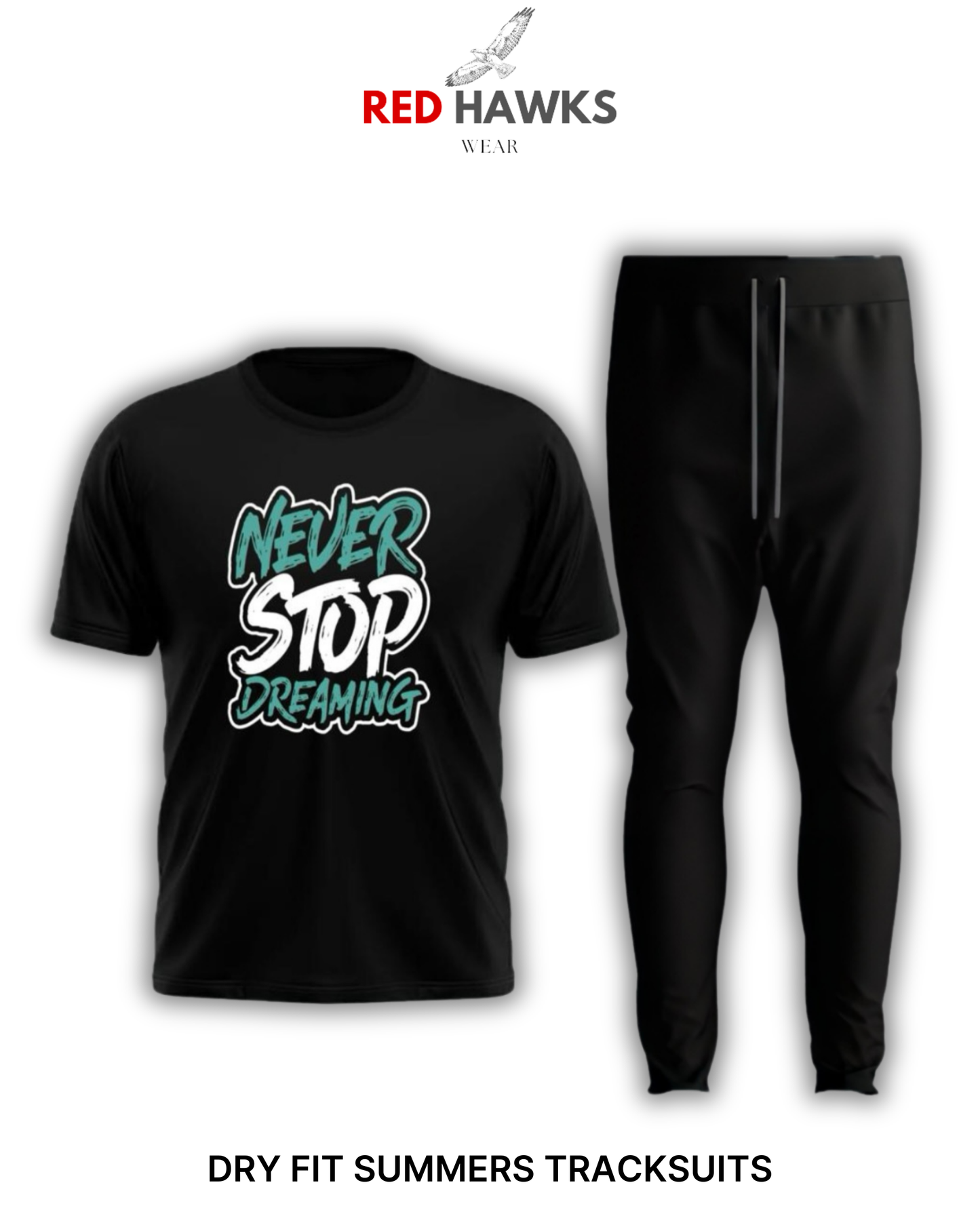 Never Stop Learninig - Tracksuit - Dri-Fit